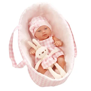 12 Inch Super Realistic Reborn Doll Set with Clothes Party Soothing Baby Basket Doll for Infants And Toddlers 0-3 Years Old - Image 7