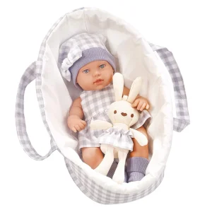 12 Inch Super Realistic Reborn Doll Set with Clothes Party Soothing Baby Basket Doll for Infants And Toddlers 0-3 Years Old - Image 8