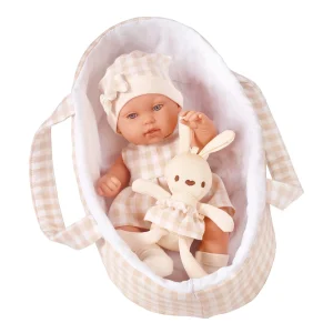 12 Inch Super Realistic Reborn Doll Set with Clothes Party Soothing Baby Basket Doll for Infants And Toddlers 0-3 Years Old - Image 9