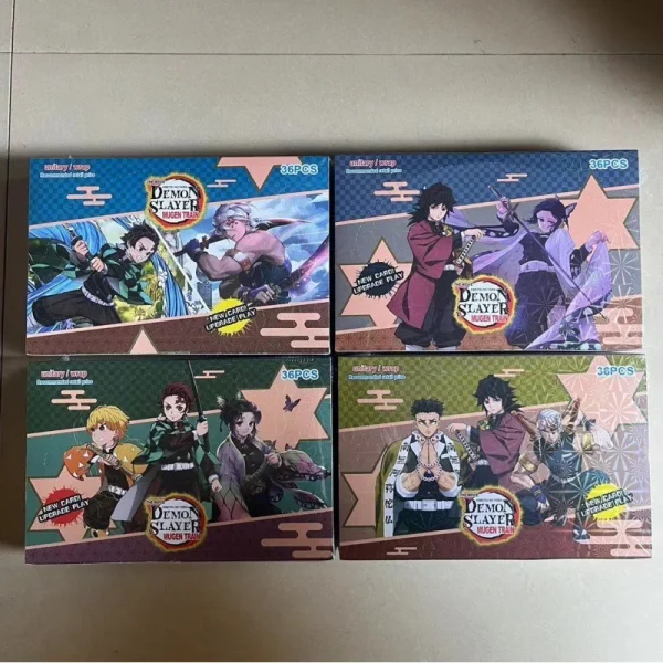 One Piece x Dragon Ball Trading Card Game | Demon Slayer Gold Cards -09cb6a8a3f044275acabb2d40072e91a