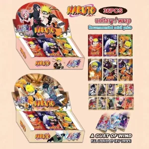 Naruto|One Piece|Dragon Ball|Demon Slayer|Trading Cards  Cross-Border Game Collection - Image 4