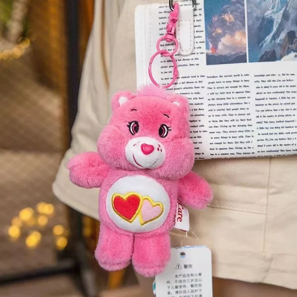 Cute Bear Pendant Keychain Plush Doll -33ac33d6a9304de8b919b2dd00629331