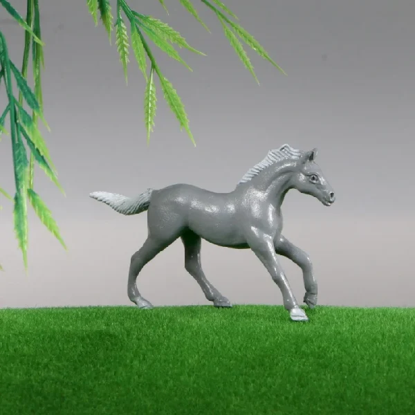 Mini simulation solid horse model 8 suit steed horse horse wild horse animal vinyl ornaments toy hand -34b7f1edf69741dfb37eb2d10056617b