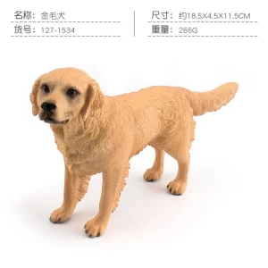 Children's simulation animal famous dog model Shiba Inu Teddy golden retriever Corgi shepherd dog pet dog decoration ornaments - Image 8