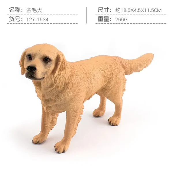 Children's simulation animal famous dog model Shiba Inu Teddy golden retriever Corgi shepherd dog pet dog decoration ornaments -35cf02ea1d1948ebbb03b2d10056480d