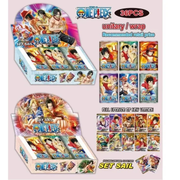 One Piece x Dragon Ball Trading Card Game | Demon Slayer Gold Cards -5adb267ce54c44ccae39b2d40072e63a