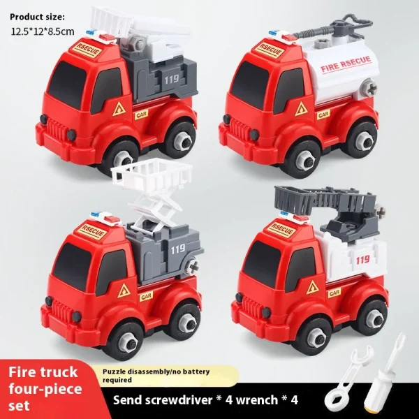Children's Assembly Engineering Vehicle Disassembly Removable Screw Assembly Toy -5cfeb85d243042038f4fb2d6005f8a6d