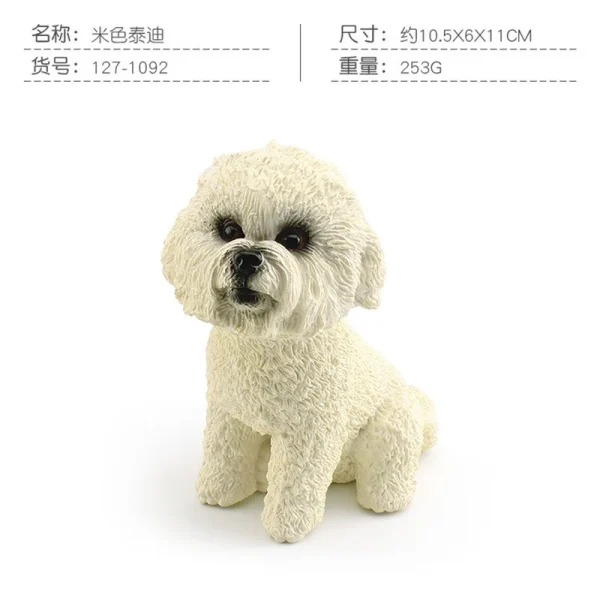 Children's simulation animal famous dog model Shiba Inu Teddy golden retriever Corgi shepherd dog pet dog decoration ornaments -5fa6fd67641d4b998fccb2d100564795