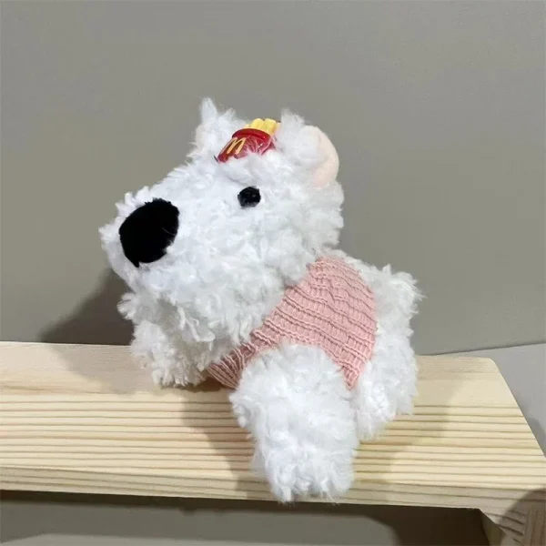 Puppy Plush Keychain Doll – PP Cotton Filled Pendant | Made in Yiwu, China -65b4f8bd3faa43fbad2ab2db006127e4