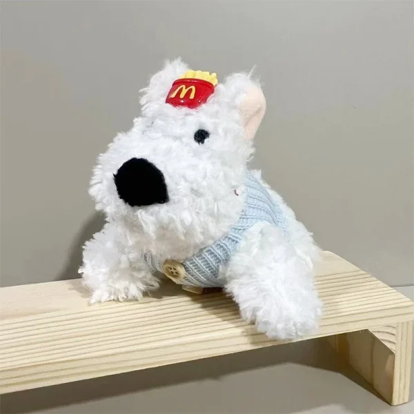 Puppy Plush Keychain Doll – PP Cotton Filled Pendant | Made in Yiwu, China -6850e549e12749c8844fb2db00612a09