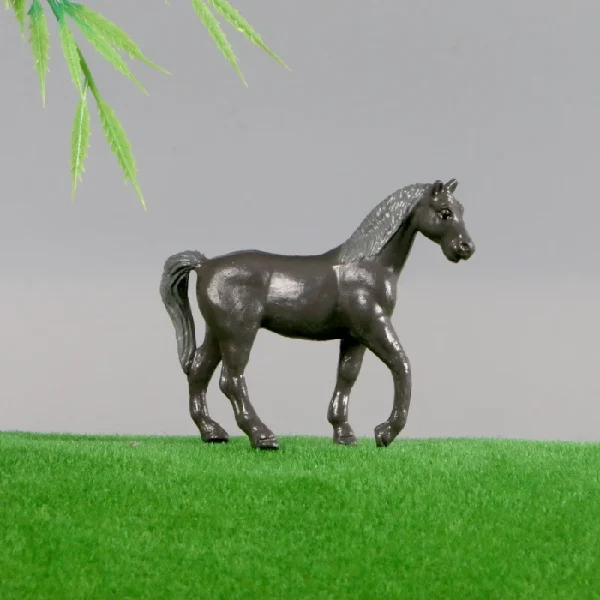 Mini simulation solid horse model 8 suit steed horse horse wild horse animal vinyl ornaments toy hand -6cc9ea1934344c48bff0b2d10056625c
