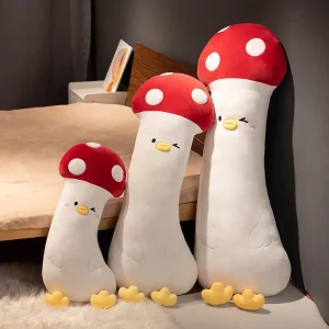 Vegetable Plush Pillow Toys – Mushroom & Carrot Soft Pillows - Image 5