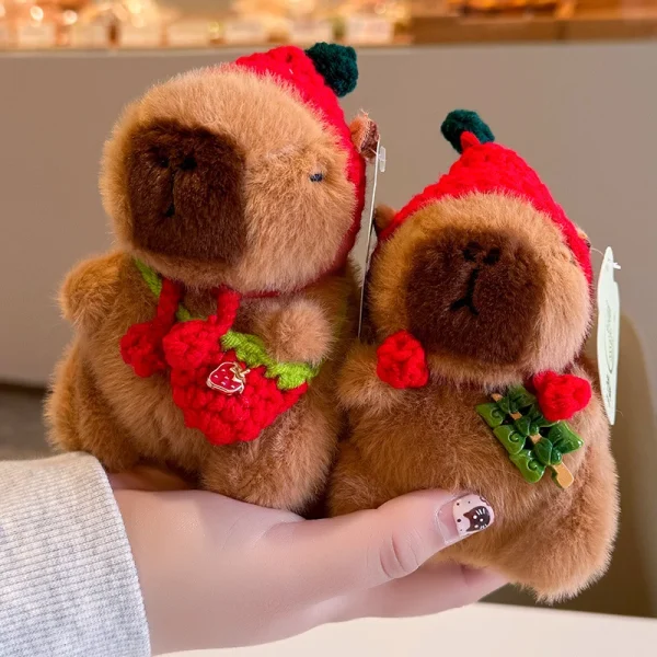 Capybara Plush Doll Keychain | Plush pendant -O1CN010kRTaB1SZ89MdJc33 2216878602260 0 cib