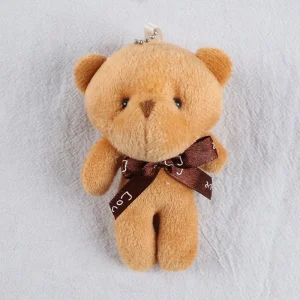 Cute  Plush Keychain | Teddy Bear Plush Stuffed Animal Keychain - Image 6