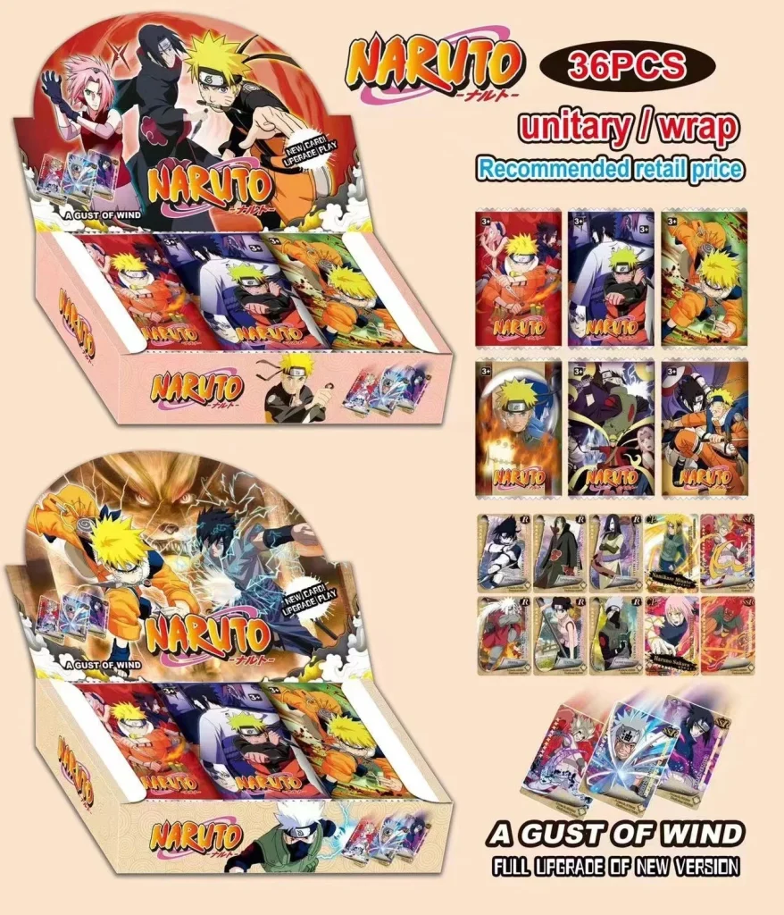 Naruto|One Piece|Dragon Ball|Demon Slayer|Trading Cards Cross-Border Game Collection -O1CN0128LSDk22zX8FMBD9b 2218852107191 0 cib scaled