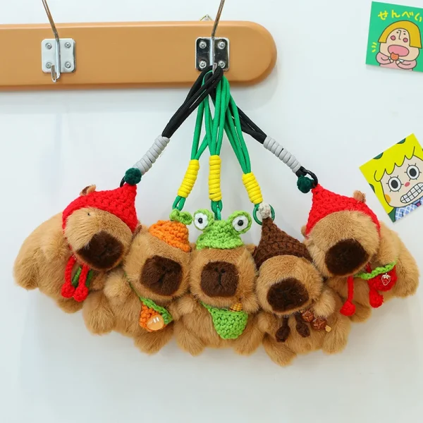 CapybaraPlush Doll Keychain | Plush pendant -O1CN012mYGIu1x2qIZ2KhK4 2691626386 0 cib