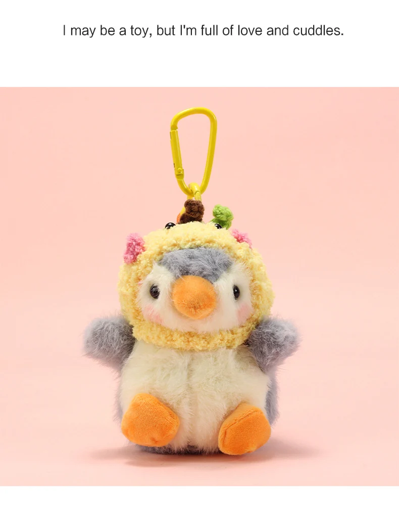 Penguin Plush Pendant Keychain – Guangdong-Made PP Cotton Couple Gift -O1CN0136EFSo1niqTZoqpxo 2216605255124 0 cib