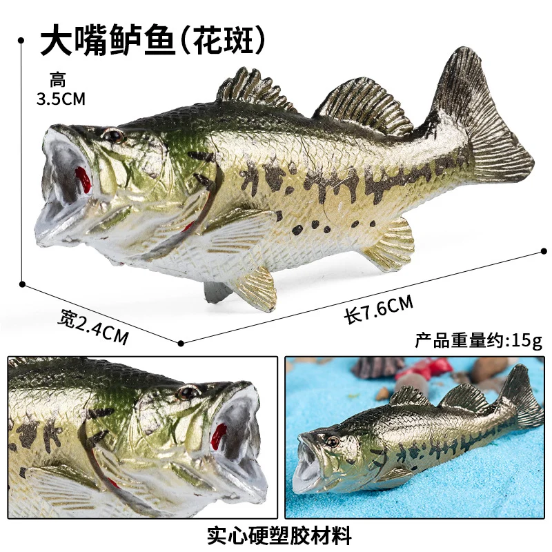 PL127-2771大嘴鲈鱼（花斑）