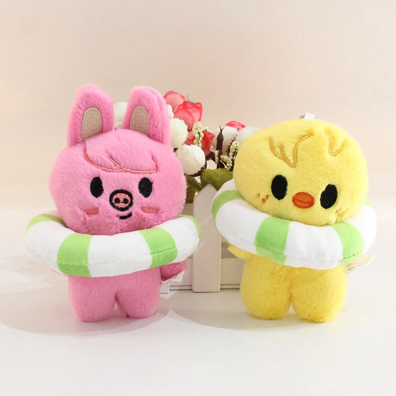 Stray Children Plush Keychain – Guangdong-Made PP Cotton Anime Pendant -O1CN014Qunc21JyvvFM0e4G 2215710691098 0 cib