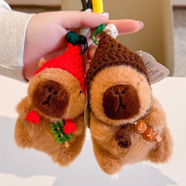 Capybara Plush Doll Keychain | Plush pendant -O1CN017y8bZq1SZ89MmQxD1 2216878602260 0 cib