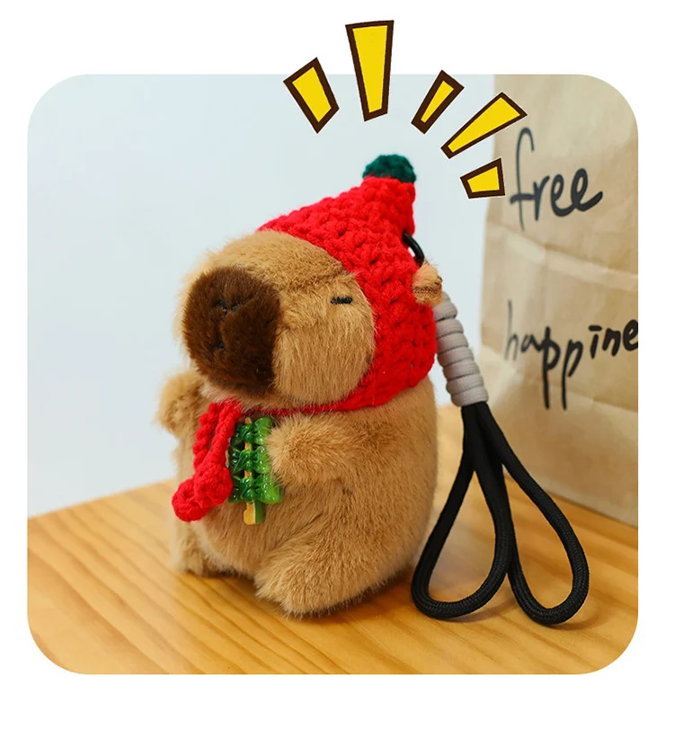 CapybaraPlush Doll Keychain | Plush pendant -O1CN019k7fpe1x2qISYKm2t 2691626386 0 cib