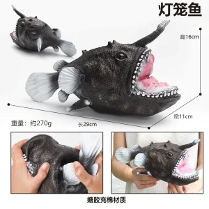 Dolphin Marine Animal Large Shark Toy Simulation Soft Glue Children Toy Underwater World Whale Model Wholesale - Image 17