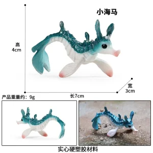 Simulation Cognitive Marine Animal Model Toy Salmon Salmon Large Mouth Bass Golden Gun Fish Tank Landscape Decoration - Image 43