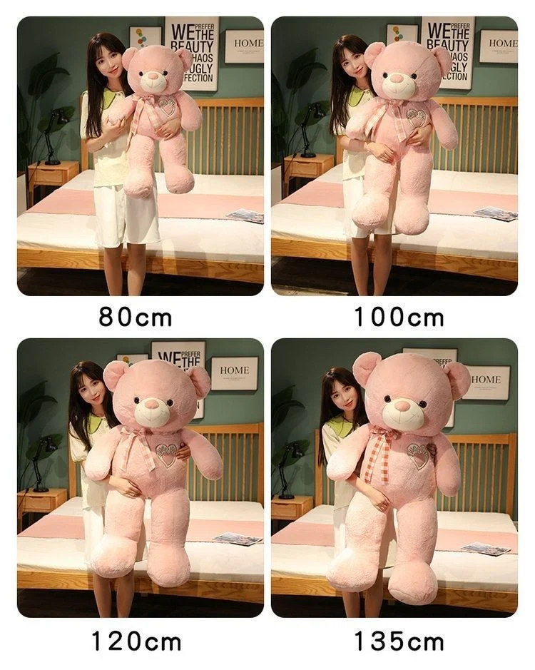 Cute teddy bear plush toy. Soft PP Cotton Filling | Made in China -O1CN01BiX8qb2F2zP76kw3i 2217025368823 0 cib