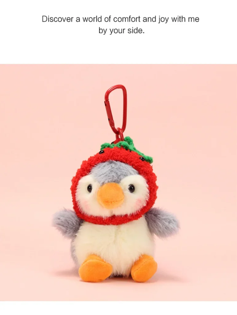 Penguin Plush Pendant Keychain – Guangdong-Made PP Cotton Couple Gift -O1CN01BqWcUo1niqTaQksbQ 2216605255124 0 cib scaled