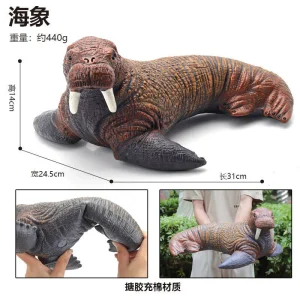 Dolphin Marine Animal Large Shark Toy Simulation Soft Glue Children Toy Underwater World Whale Model Wholesale - Image 38