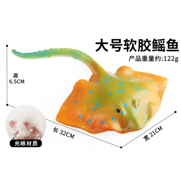 Explosive simulation of marine animal model children soft rubber puffer octopus lobster starfish crab horseshoe toy gift -O1CN01DymhcK2B3faEtPl9v 4262828283 0 cib