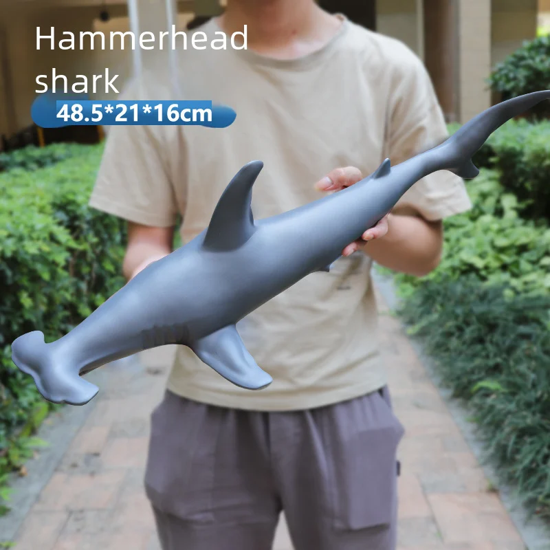 Dolphin Marine Animal Large Shark Toy Simulation Soft Glue Children Toy Underwater World Whale Model Wholesale -O1CN01FvV2W01Bs2x4SxXKQ 0 0 cib