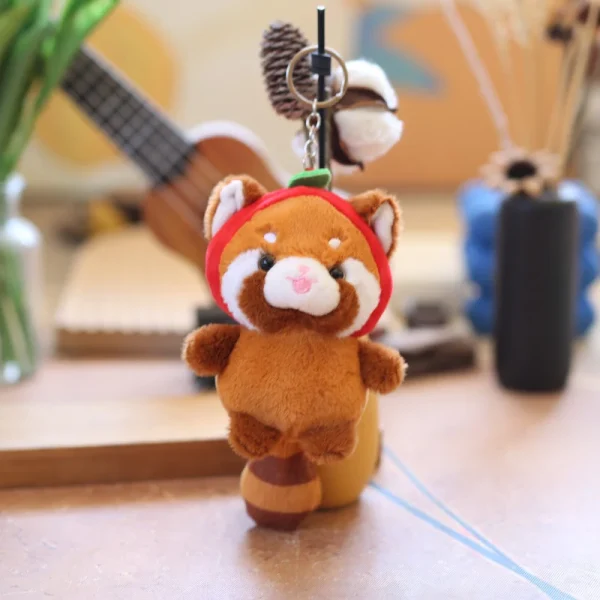 Red panda | Ailurus fulgens Pp cotton Plush Doll keychain | plush pendant Toy -O1CN01JUujhJ2563wewwJFc 2206592957476 0 cib