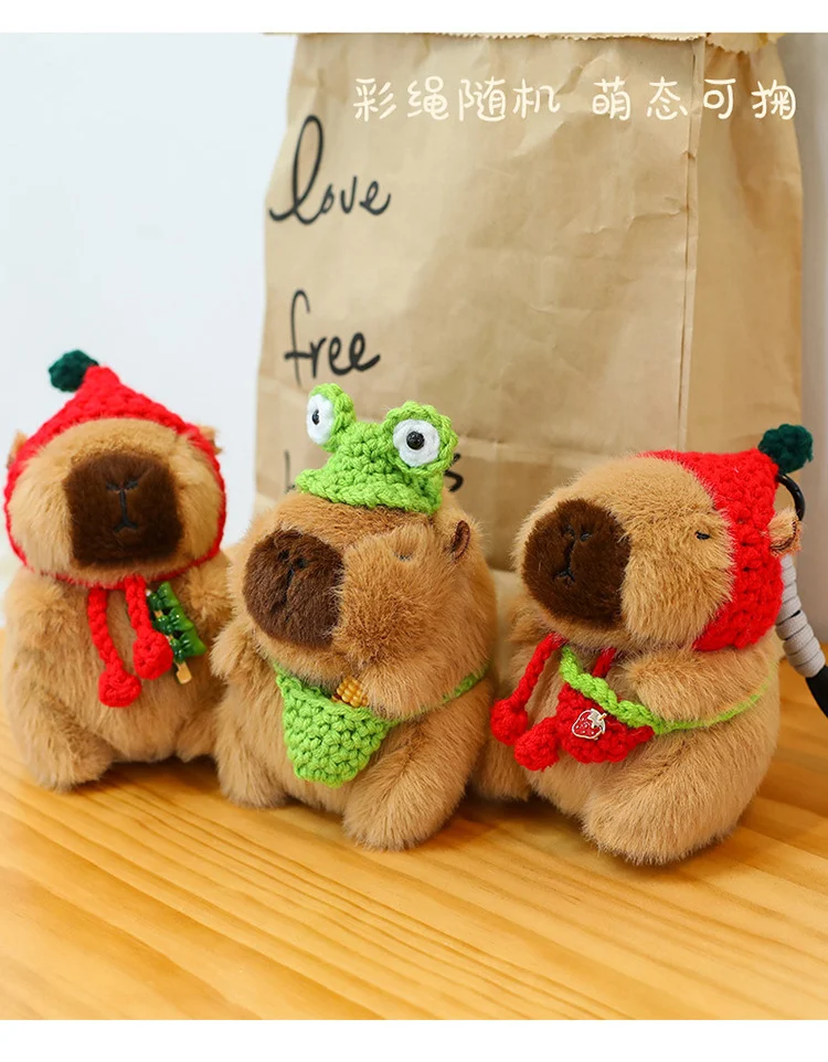 CapybaraPlush Doll Keychain | Plush pendant -O1CN01KCcGkz1x2qIaqPwLh 2691626386 0 cib