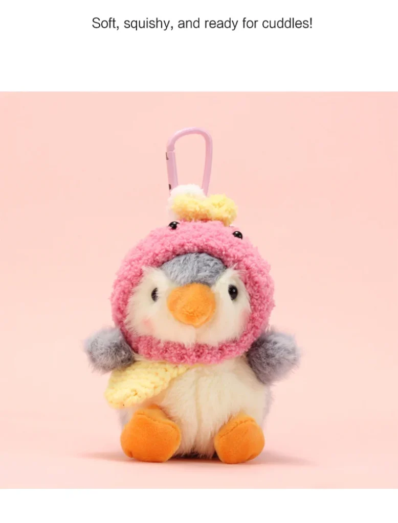 Penguin Plush Pendant Keychain – Guangdong-Made PP Cotton Couple Gift -O1CN01MRb6SD1niqTZxC6Ti 2216605255124 0 cib scaled