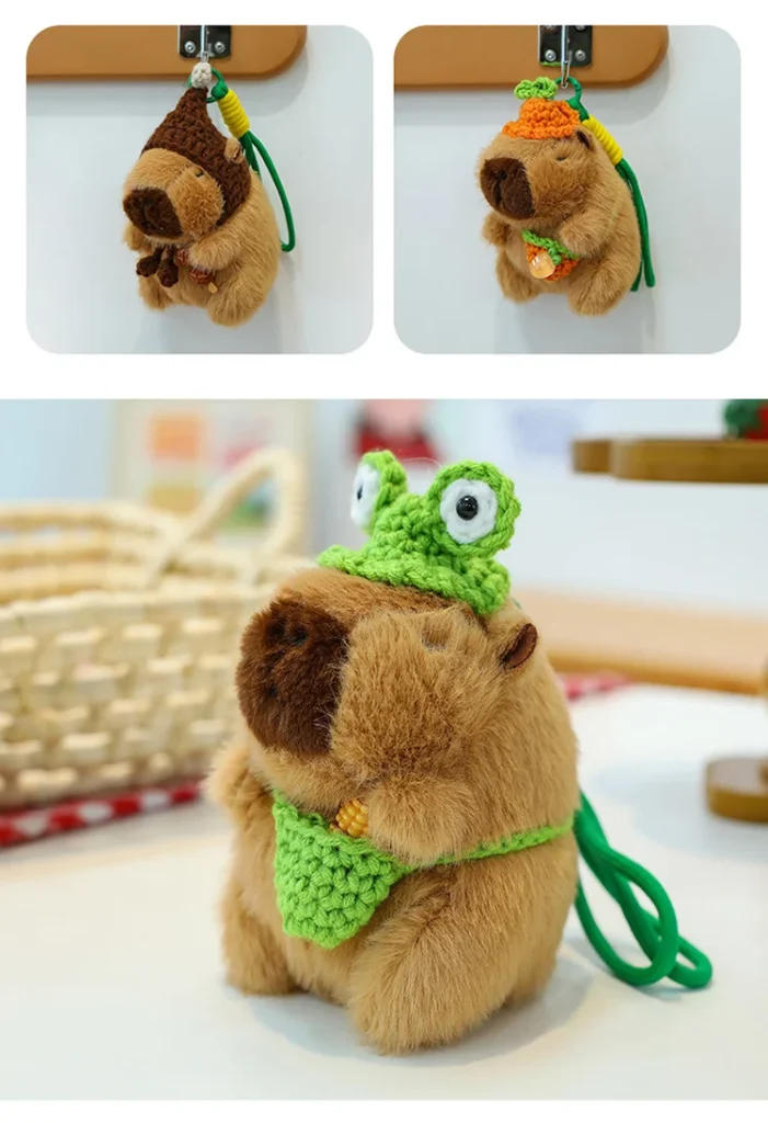 CapybaraPlush Doll Keychain | Plush pendant -O1CN01MifQJe1x2qIZIo1C6 2691626386 0 cib scaled
