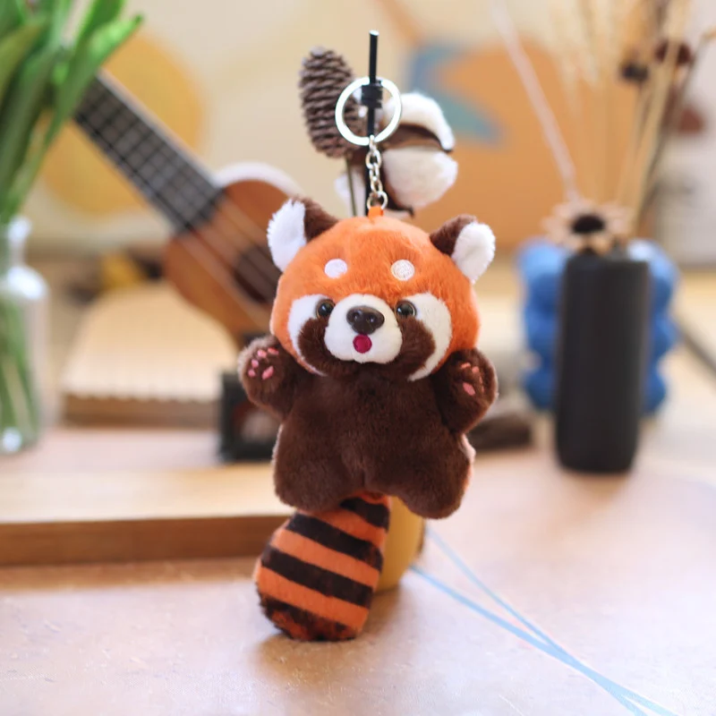 Red panda | Ailurus fulgens Pp cotton Plush Doll keychain | plush pendant Toy -O1CN01MpFqzR2563wdXDCaC 2206592957476 0 cib