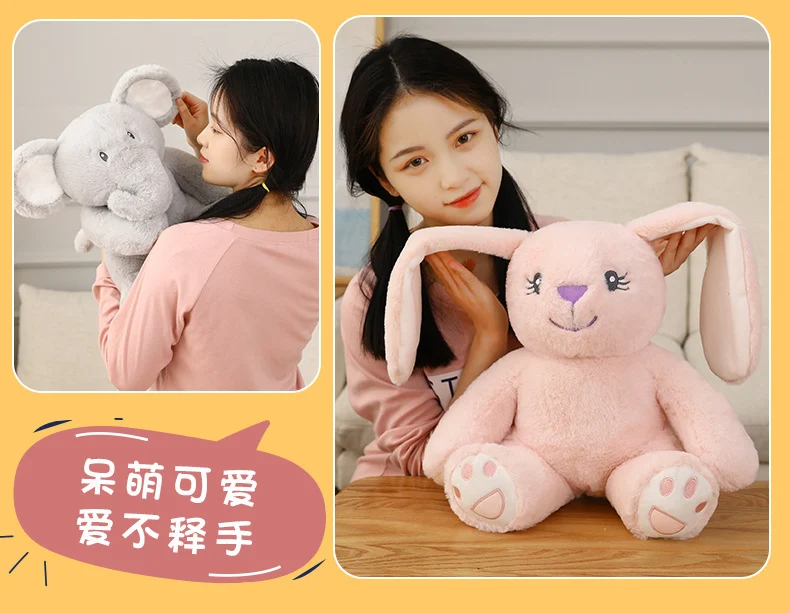 Soft Toys - Realistic Sitting Elephant & Monkey Plush Comfort Dolls -O1CN01NjR38F1rmk6bQvXyl 2213988595674 0 cib