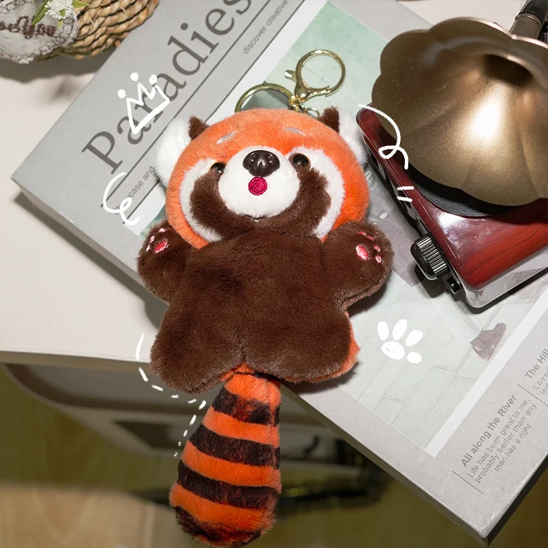 Red panda | Ailurus fulgens Pp cotton Plush Doll keychain | plush pendant -O1CN01OX8CKc1SZ84Nfcd3A 2216878602260 0 cib