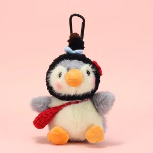 Penguin Plush Pendant Keychain – Guangdong-Made PP Cotton Couple Gift - Image 11