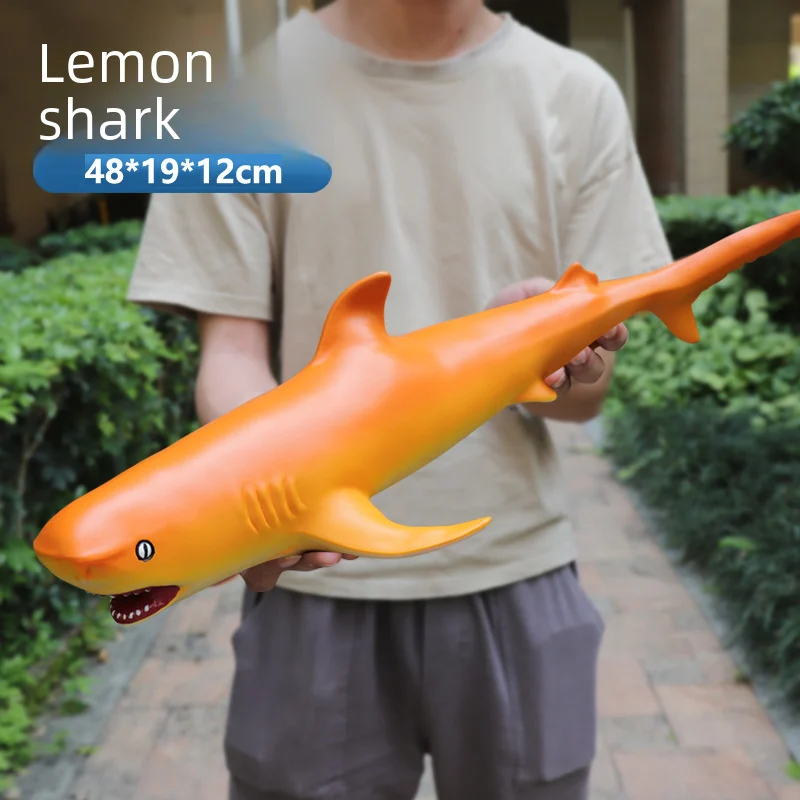 Dolphin Marine Animal Large Shark Toy Simulation Soft Glue Children Toy Underwater World Whale Model Wholesale -O1CN01RVBxlQ1Bs2x2tGvOv 0 0 cib