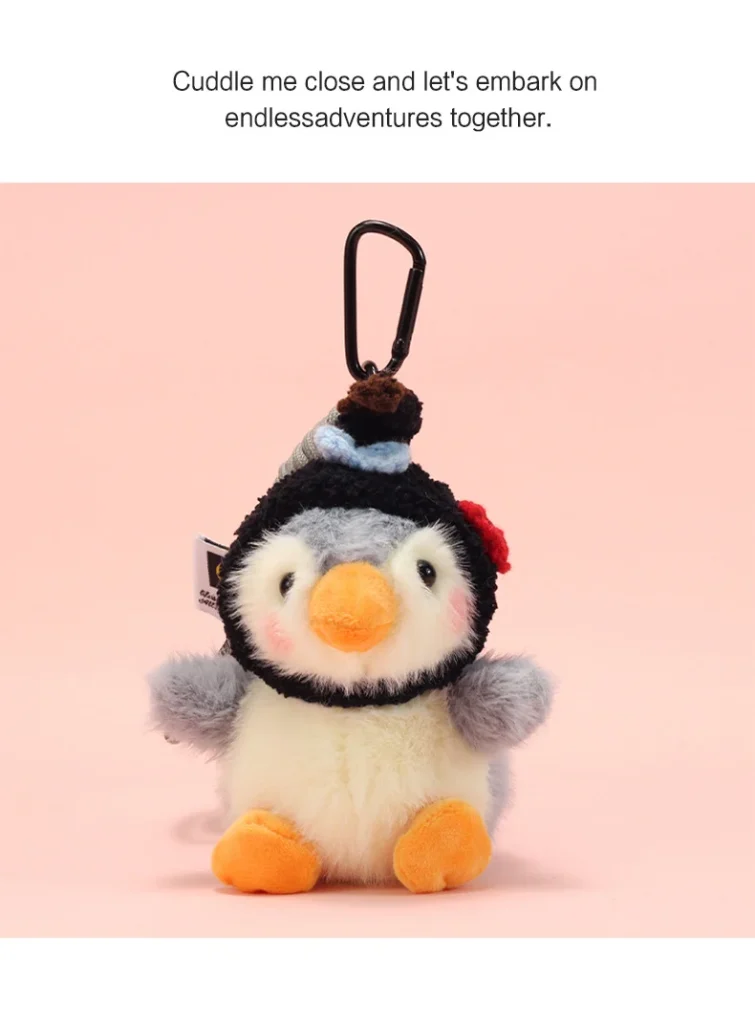 Penguin Plush Pendant Keychain – Guangdong-Made PP Cotton Couple Gift -O1CN01RvCtuI1niqTaQlLiw 2216605255124 0 cib scaled