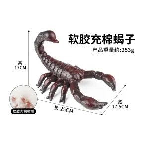 Explosive simulation of marine animal model children soft rubber puffer octopus lobster starfish crab horseshoe toy gift - Image 34