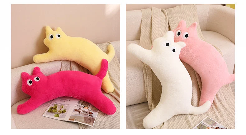 Big Cat Plush Pillow Doll -O1CN01YCcWEa2AbGze0b0I3 2217082268221 0 cib