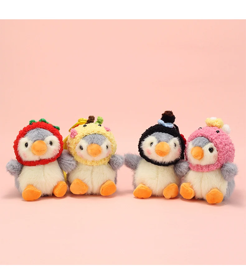 Penguin Plush Pendant Keychain – Guangdong-Made PP Cotton Couple Gift -O1CN01ZQMVy51niqTbOCEeO 2216605255124 0 cib