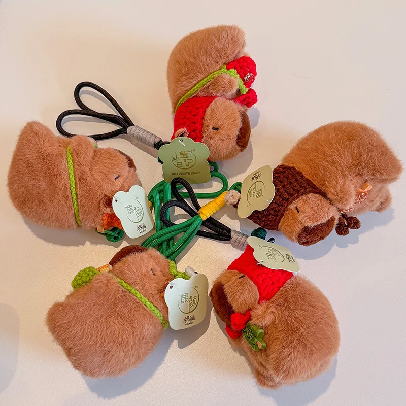 Capybara Plush Doll Keychain | Plush pendant -O1CN01dY93BA1SZ89PsGK5X 2216878602260 0 cib