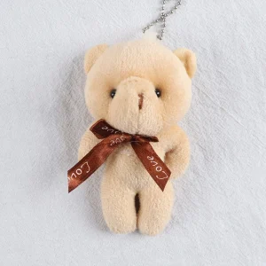 Cute  Plush Keychain | Teddy Bear Plush Stuffed Animal Keychain - Image 4
