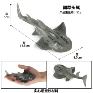 Simulation Cognitive Marine Animal Model Toy Salmon Salmon Large Mouth Bass Golden Gun Fish Tank Landscape Decoration - Image 44