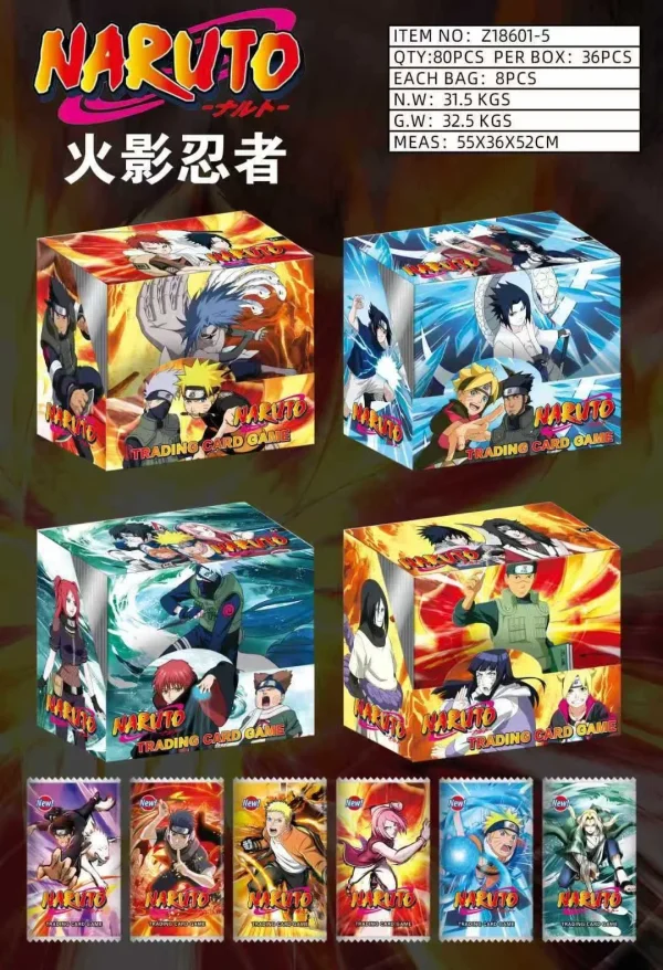 Naruto|One Piece|Dragon Ball|Demon Slayer|Trading Cards Cross-Border Game Collection -O1CN01hpYC3s22zX8CJjAuf 2218852107191 0 cib