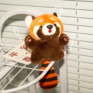 Red panda | Ailurus fulgens Pp cotton Plush Doll keychain | plush pendant - Image 3